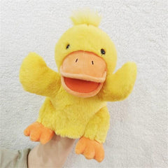 Plush Animal Puppets Christmas Dog Horse Sheep Cow Duck Pig