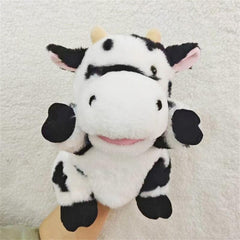 Plush Animal Puppets Christmas Dog Horse Sheep Cow Duck Pig