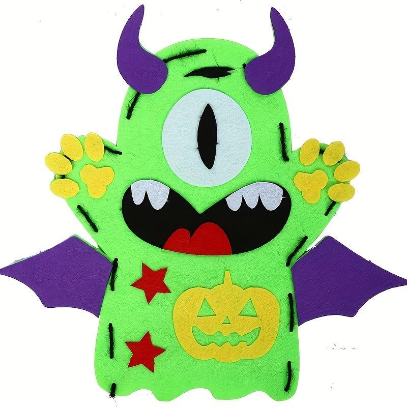 Halloween Hand Puppet Non-woven Fabric DIY Making Toy Material Package