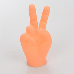 Mini Hands Finger Puppets Realistic Rubber Hand Small Figurine Toys