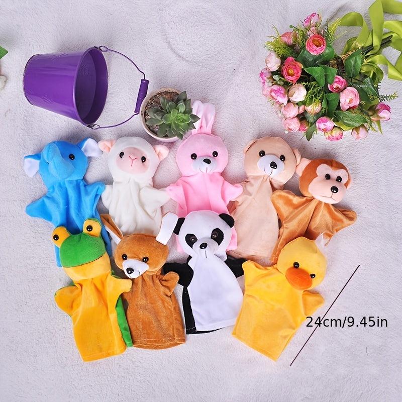 Animal Plush Hand Puppet Toy for Kids