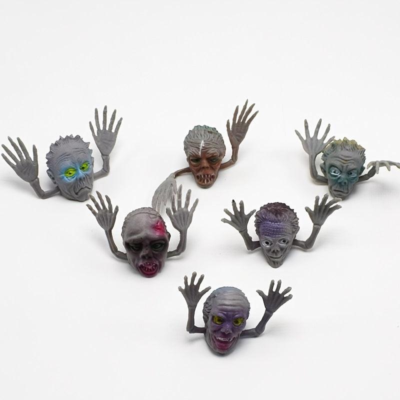 5 Finger Dolls Trick And Scare Zombie Ghost Sets Props Cake Decorations