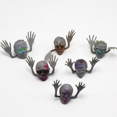 5 Finger Dolls Trick And Scare Zombie Ghost Sets Props Cake Decorations