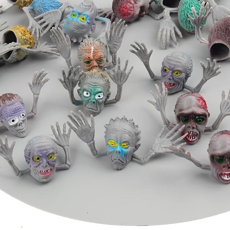 5 Finger Dolls Trick And Scare Zombie Ghost Sets Props Cake Decorations