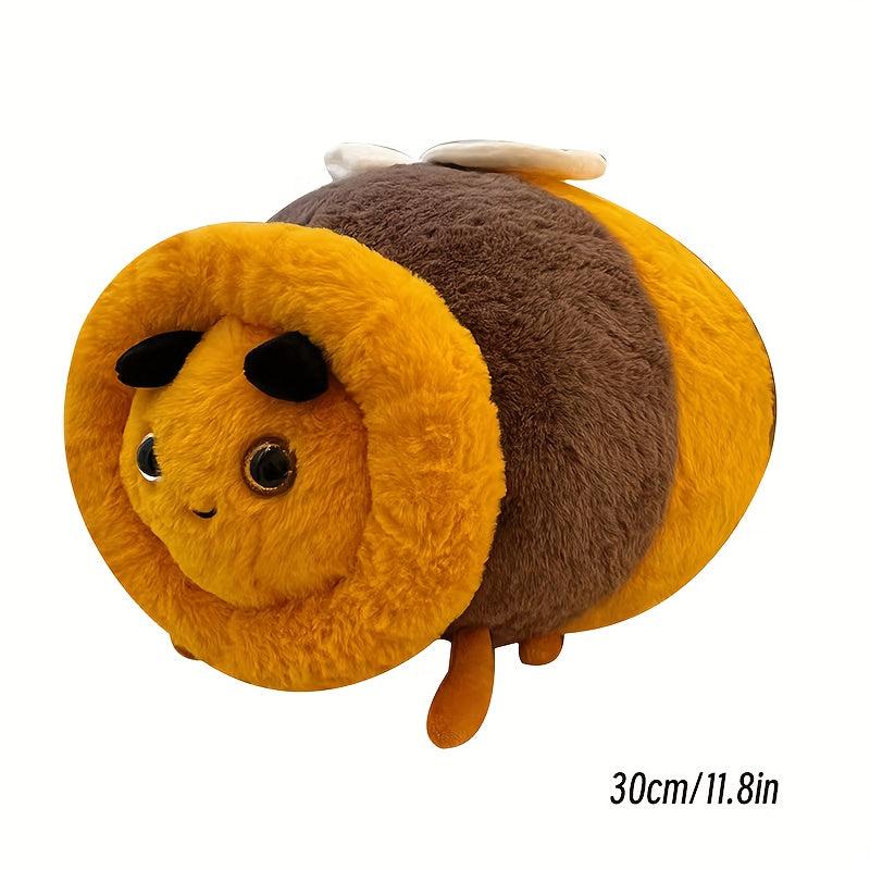 Soothing Little Bee Throw Pillow Home Sofa Throw Pillow