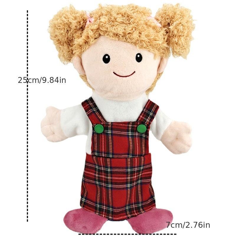 Parent-Child Interaction Cartoon Doll Toy for Kindergarten Education