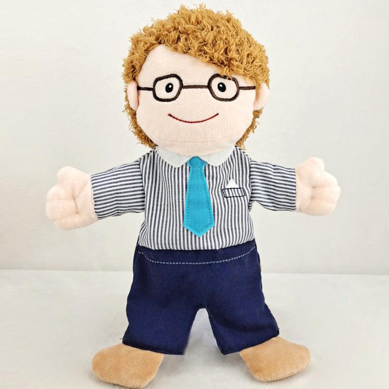 Parent-Child Interaction Cartoon Doll Toy for Kindergarten Education
