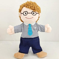 Parent-Child Interaction Cartoon Doll Toy for Kindergarten Education