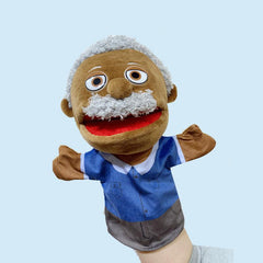 African Half Figure Hand Puppet Toy