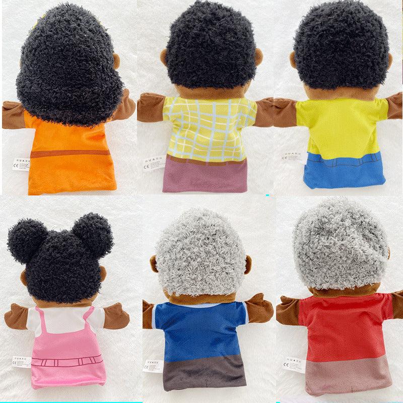 African Half Figure Hand Puppet Toy