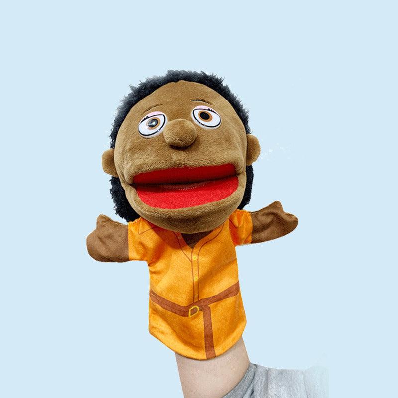 African Half Figure Hand Puppet Toy