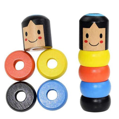 Wooden Children's Magic Toy Small Puppet Magic Props Toys Christmas Gift