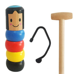 Wooden Children's Magic Toy Small Puppet Magic Props Toys Christmas Gift