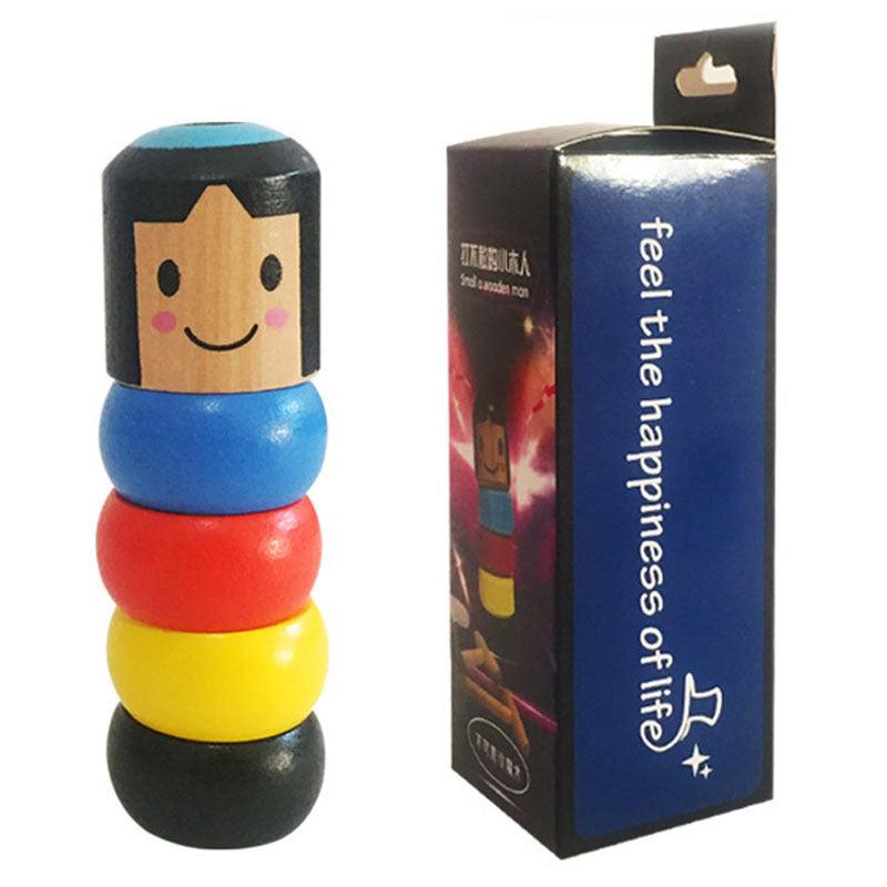 Wooden Children's Magic Toy Small Puppet Magic Props Toys Christmas Gift