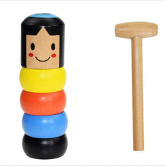 Wooden Children's Magic Toy Small Puppet Magic Props Toys Christmas Gift