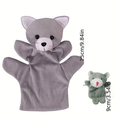 2pcs Animal Hand Puppet Finger Puppet Plush Toy