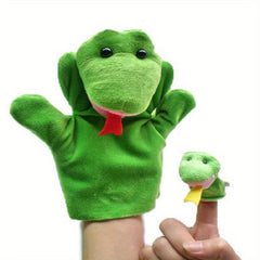 2pcs Animal Hand Puppet Finger Puppet Plush Toy