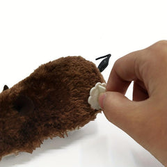 Soft Plush Mouse Clockwork Doll Stuffed Animal Toy