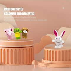 10pcs Animal Finger Dolls Baby Interactive Toys