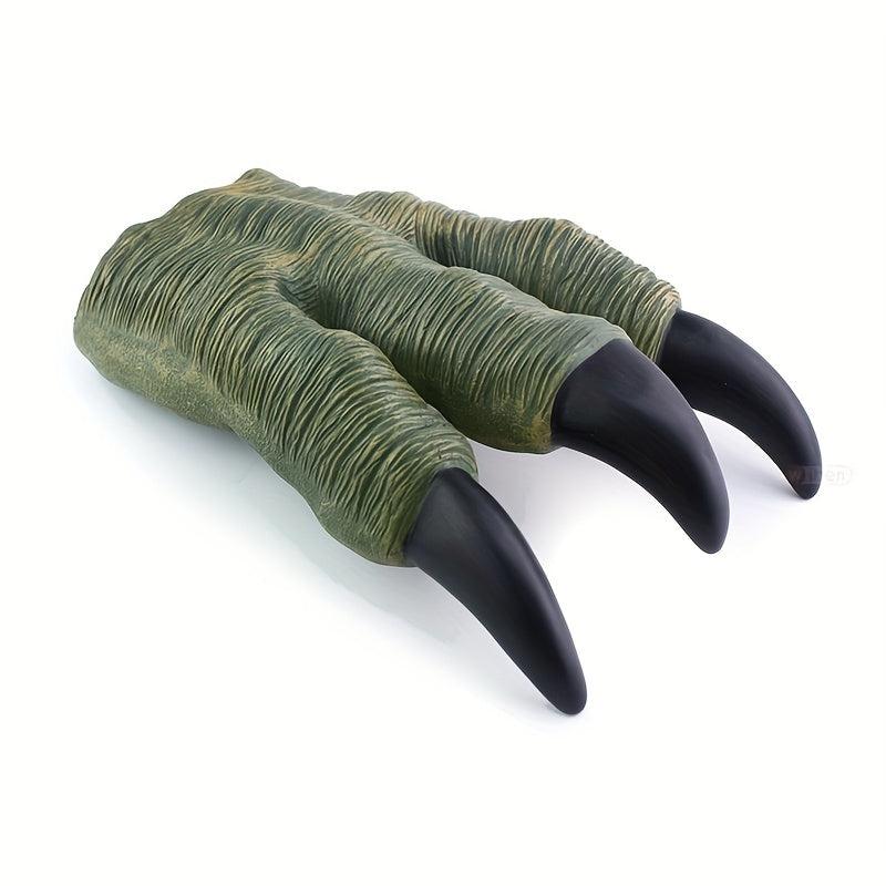 Dino Hand Puppet Gloves Soft Rubber Toy T-Rex Claws