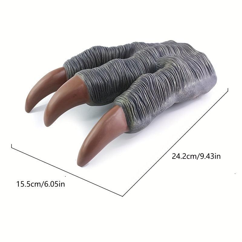Dino Hand Puppet Gloves Soft Rubber Toy T-Rex Claws