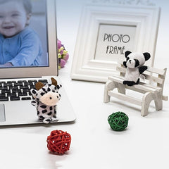 Small Animal Finger Puppets Set - Double Legged Hand Puppets