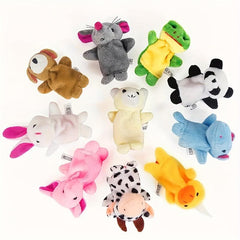 Animal Hand Puppet Set for Children's Storytelling