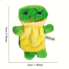 Animal Hand Puppet Set for Children's Storytelling