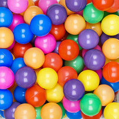50pc Ball Pit Balls Crush Proof Bright Colors Reusable Play Toys For Kids