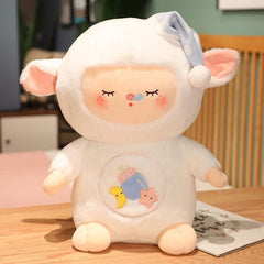 Sleepy Lamb Plush Toy Silly And Little Sheep Doll