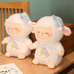 Sleepy Lamb Plush Toy Silly And Little Sheep Doll