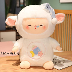 Sleepy Lamb Plush Toy Silly And Little Sheep Doll