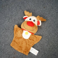 Santa Claus & Elk Puppet Interactive Christmas Toy
