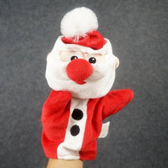Santa Claus & Elk Puppet Interactive Christmas Toy