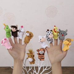 Zodiac Family Hand Puppets Set - Story Telling Interaction Toys