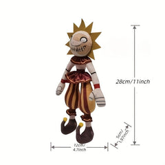 Sun and Moon Plush Toy Set Stuffed Animal Doll Fan Plushies for Boy Girl