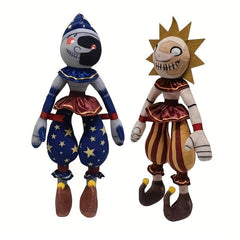 Sun and Moon Plush Toy Set Stuffed Animal Doll Fan Plushies for Boy Girl