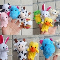 Cute Animal Finger Puppet Plush Toy