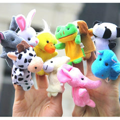 Cute Animal Finger Puppet Plush Toy