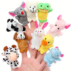 Cartoon Hand Puppet Doll Finger Doll Plush
