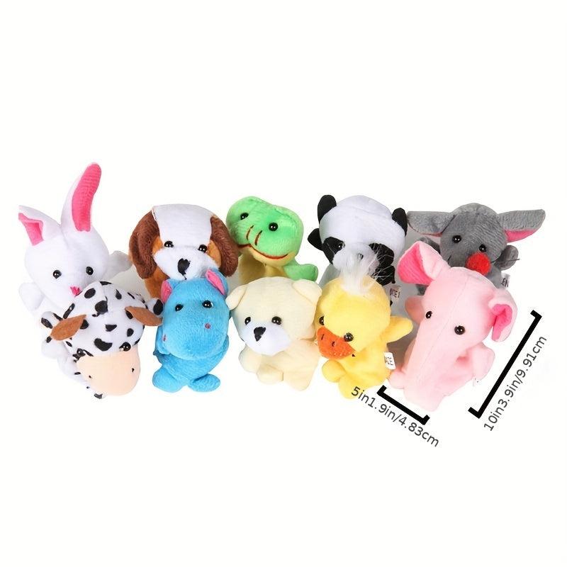 Cartoon Hand Puppet Doll Finger Doll Plush