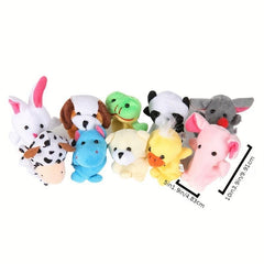 Cartoon Hand Puppet Doll Finger Doll Plush