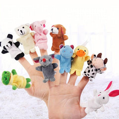 Cartoon Hand Puppet Doll Finger Doll Plush