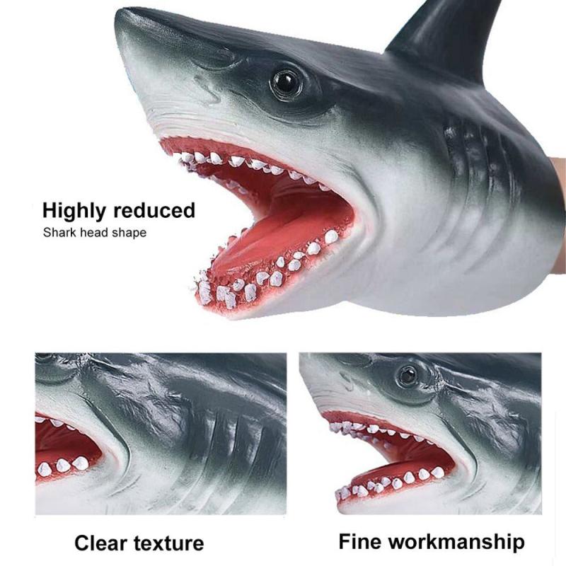 Scary Shark Hand Puppet for Halloween Jokes