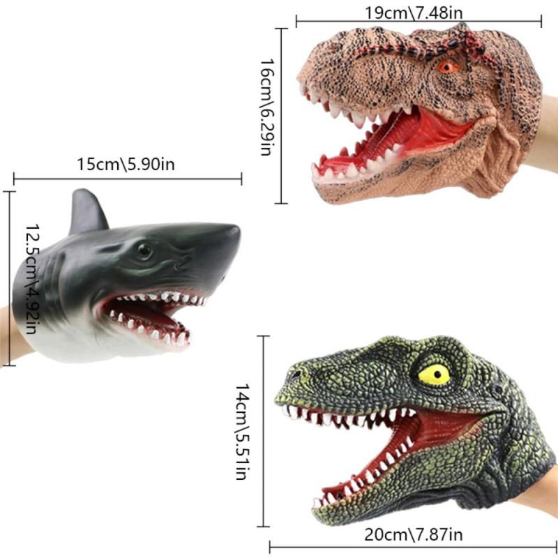 Scary Shark Hand Puppet for Halloween Jokes