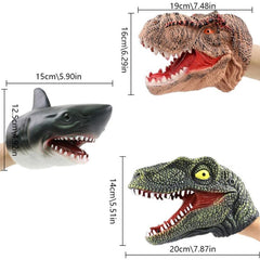 Scary Shark Hand Puppet for Halloween Jokes