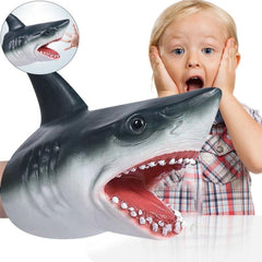 Scary Shark Hand Puppet for Halloween Jokes