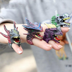Dinosaur Finger Puppets Role Playing Toys for Kids