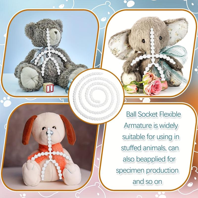 Cotton Doll Skeleton Accessories Keel Toy Joint Skeleton