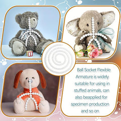 Cotton Doll Skeleton Accessories Keel Toy Joint Skeleton